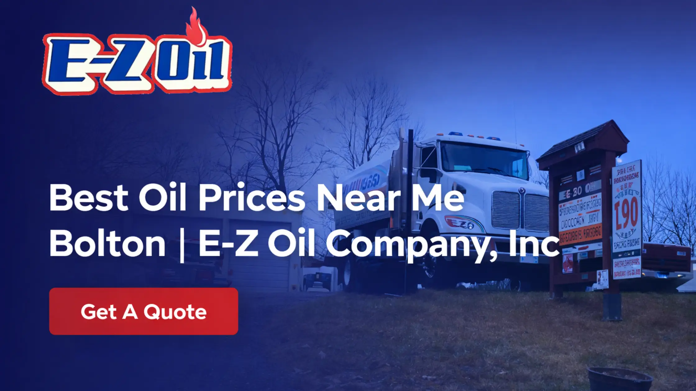 Best Oil Prices Near Me Bolton | E-Z Oil Company, Inc