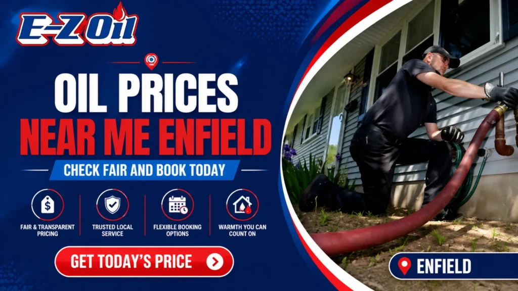 Oil Prices Near Me Enfield | Check Fair And Book Today